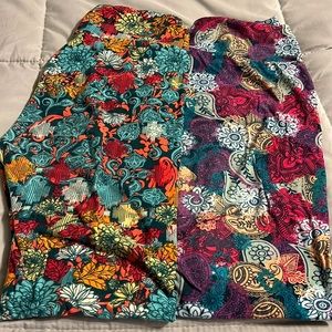 LuLaRoe one size leggings (bundle of 2)